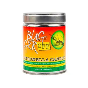Bugger Off Citronella Candle 500G image