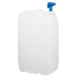 Container Plastic Water Can + Tap 25L image