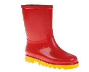 Kiddies Gumboots Size 11 Red & Yel image