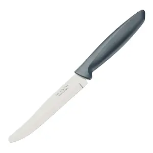 Tramontina Utility Fruit Knife Rnd Smth 13Cm Grey image