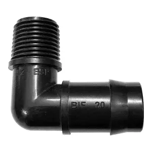 Vetplast Insert Male Elbow 20Mm X 1/2 In. image