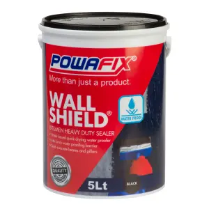 Powafix Wall Shield Bitumen Sealer 5L image