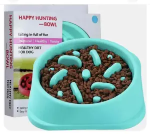 Happy Hunting Dog Bowl image