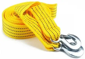 Heavy-Duty 3 Tons Car Tow Rope With Hooks image