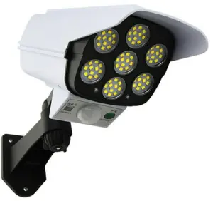 Solar Sensor Light Wall Sconces 7 Led Lights Cctv Security image