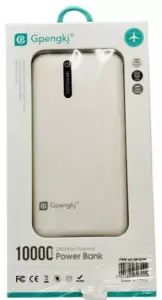 Ultra-Thin Power Bank 10000Mah With 2 Usb Output Ports image