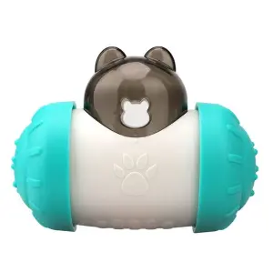 Swing Bear Slow Feeder Cat Dog Food Dispenser image