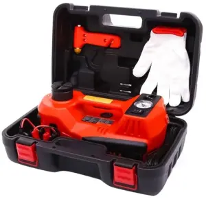 Electric Car Jack 5 Tons Hydraulic Car Jack With Tire Inflator And Light image