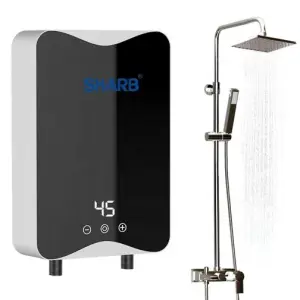 Wall-Mounted Instant Electric Water Heaters With Shower Head image