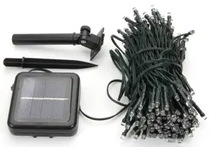 Solar Powered Led Fairy Lights 20M Warm White image