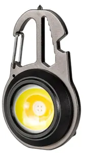 Rechargeable Mini Cob Keyring Light image