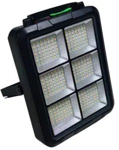 Multi-Function Solar Flood Light And Solar Panel image