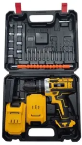 Cordless Drill Complete Kit With Extra Battery image