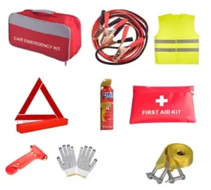 Portable Car Emergency Roadside Tool Kit image